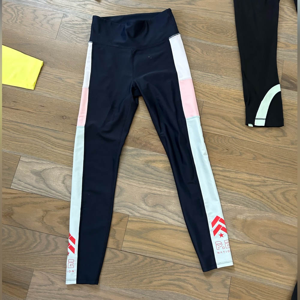 Barry’s Bootcamp leggings!!!! they’re so colorful and fun